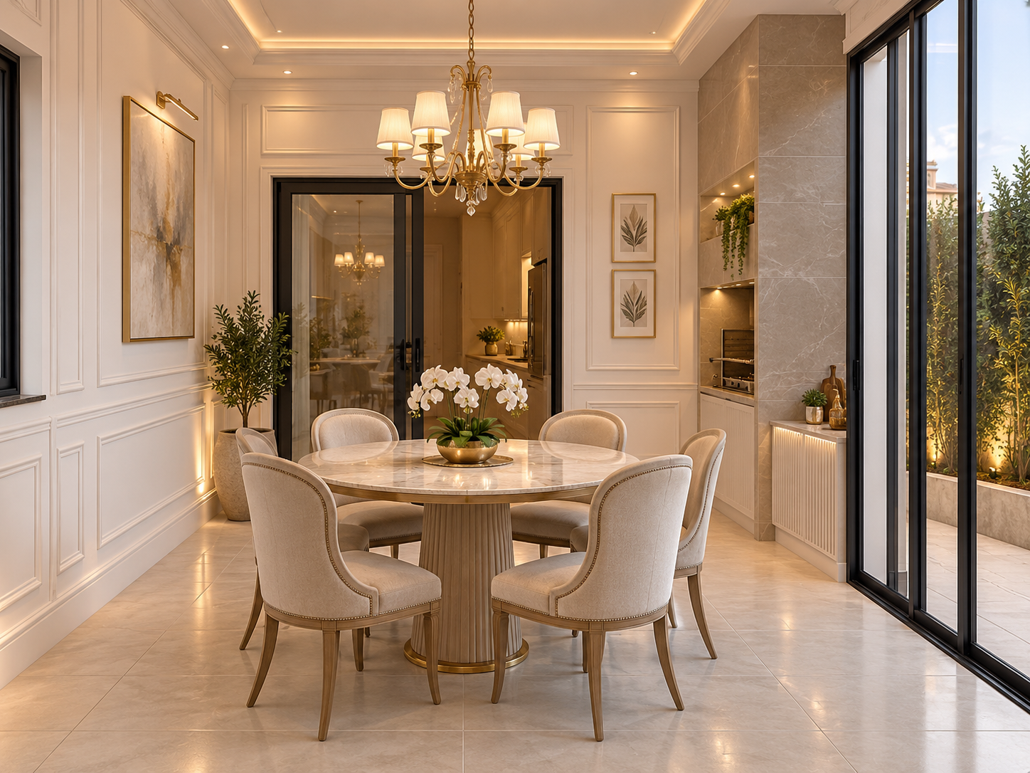 Área gourmet da Casa Firenze