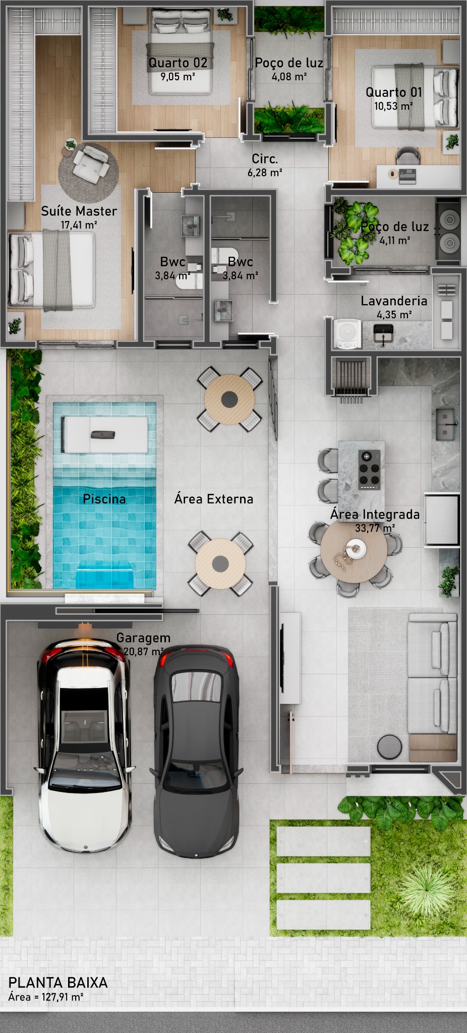 Planta da Casa Orizzonte